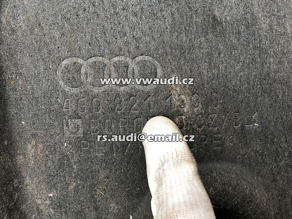 4G0 821 133 D  Audi A6 4G, levá přední 4G0821133D NADKOLÍ PODBĚH KOLA plastový podběh ( blátič kola ) - 6