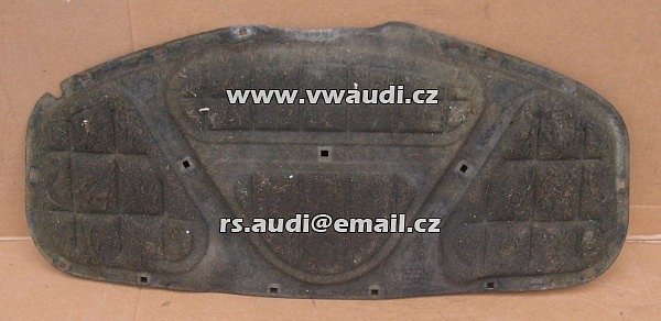 3B0 863 381H   VW Passat 3BG  .00-05 - 3B0863381H   Kapota přední  Tlumení hluku - deka do kapoty , odhlučnění motoru zvuková izolace . - 2