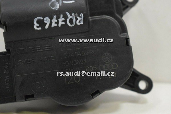 7L0 907 511E Ovladač servomotoru klimatizace VW servomotor 7LO907511E   - 8