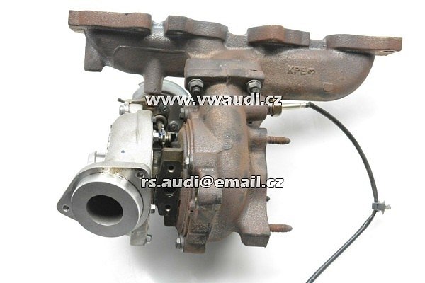 03L 145 721A turbo Motor CJC CJCA Audi Q5 - 2.0 TDI quattro - 143 PS - 2009    turbodmychadlo turbo 03L 145 721A . 03L145721A GTB 1446VZ - 3