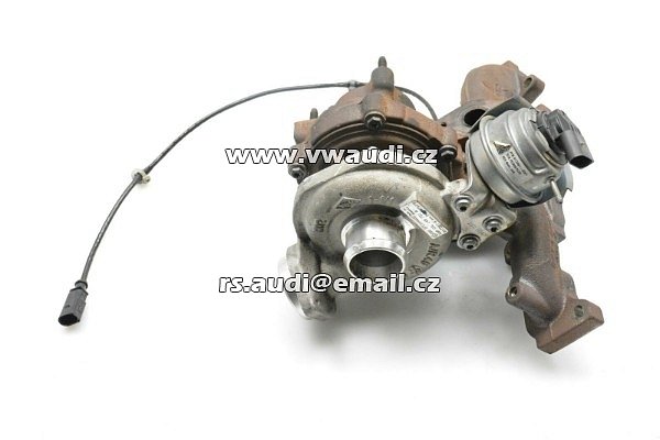 03L 145 721A turbo Motor CJC CJCA Audi Q5 - 2.0 TDI quattro - 143 PS - 2009    turbodmychadlo turbo 03L 145 721A . 03L145721A GTB 1446VZ - 4