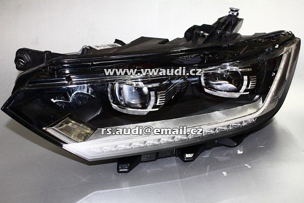 3G1 941 081C, 3G1941081C, 3g1 941 081c h lavní světlomet přední světlo lampa levá přední strana LP řidič světlomety VW Passat B8 3G originál  - 2