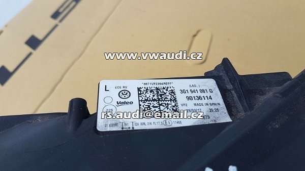 3G1 941 081G Plný LED světlomety VW Passat B8 3G originál 3G1941081G   Přední světlomet  FULL LED LED DENNÍ SVÍCENÍ - 4