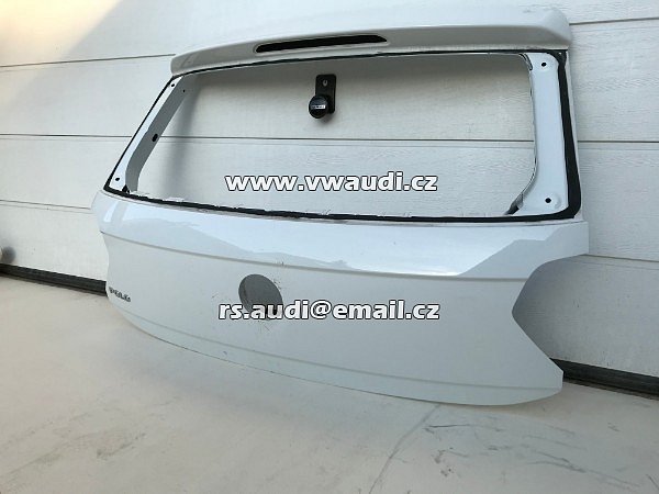 2G6 827 025B Zadní dveře . víko kufru .páté  VW Polo VI 2G (AW, BZ) 1.0 TSI 85 kW 115 PS dveře  - 3