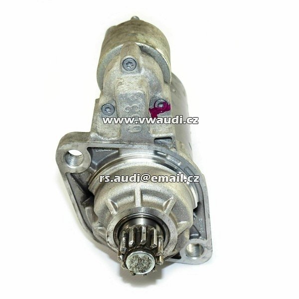 02M 911 024 Startér Bosch Starter spouštěč motoru  VW Passat B6 B7 Golf 5 6 Touran 1T1 Tiguan 5N 2,0TDI - 2