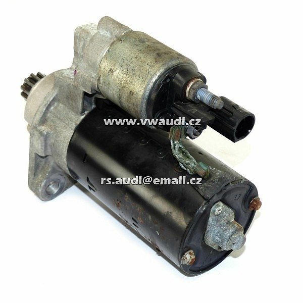 02M 911 024 Startér Bosch Starter spouštěč motoru  VW Passat B6 B7 Golf 5 6 Touran 1T1 Tiguan 5N 2,0TDI - 3