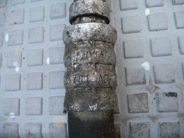   8E0 260 701AC  klimatrubička Audi A4 8E B6 1.6 2.0 01-03  - 4