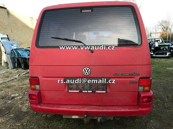 VW T4 TRANSPORTER BUS 2,5 TDI 1999  2,5 TDI ACV 102 PS  74 kW NÁHRADNÍ DÍLY  - 23