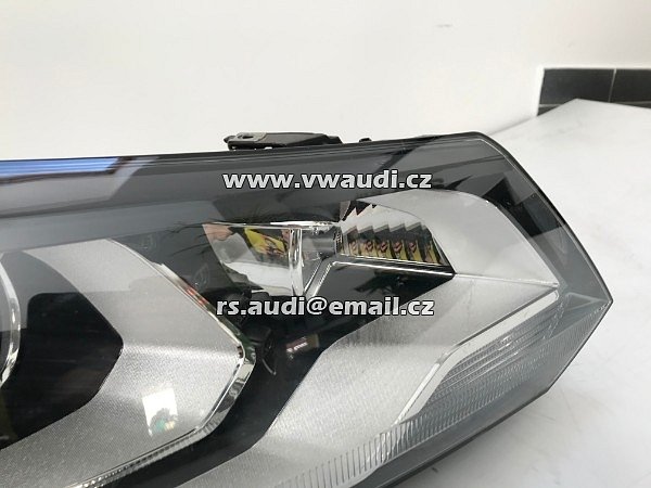 5N1 941 034 VW Tiguan 5N Bi Xenon LED Světlo přední světlomet svítilna pravá strana spolujezdec LED XENON - 3