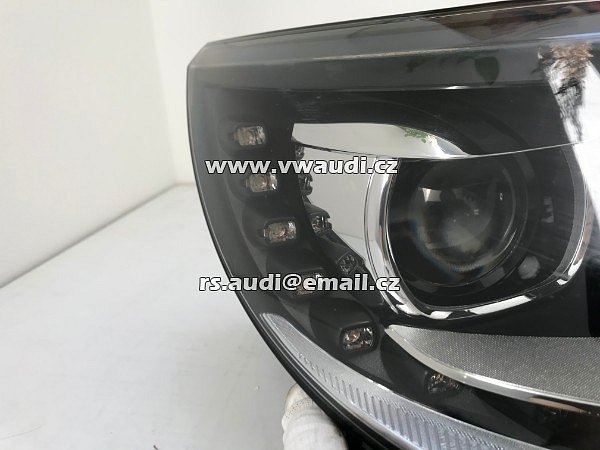 5N1 941 034 VW Tiguan 5N Bi Xenon LED Světlo přední světlomet svítilna pravá strana spolujezdec LED XENON - 4