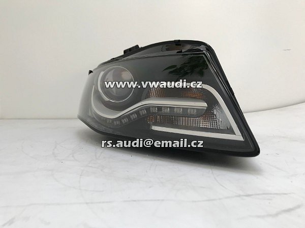 8KO 941 004G AUDI A4 B8 BI-XENON  D3S + LED   světlomet Bi-Xenon vpravo -   hlavní světlomet přední světlo lampa Pravá PP spolujezdec - 2