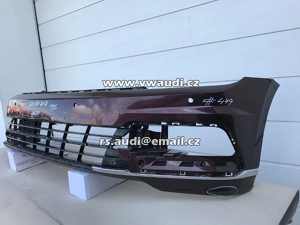 3G0 807 221 D VW Passat R Line 2015-2018 s otvory PDC 3g0807221d  Přední nárazník + PDC  - 2