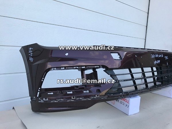 3G0 807 221 D VW Passat R Line 2015-2018 s otvory PDC 3g0807221d  Přední nárazník + PDC  - 3