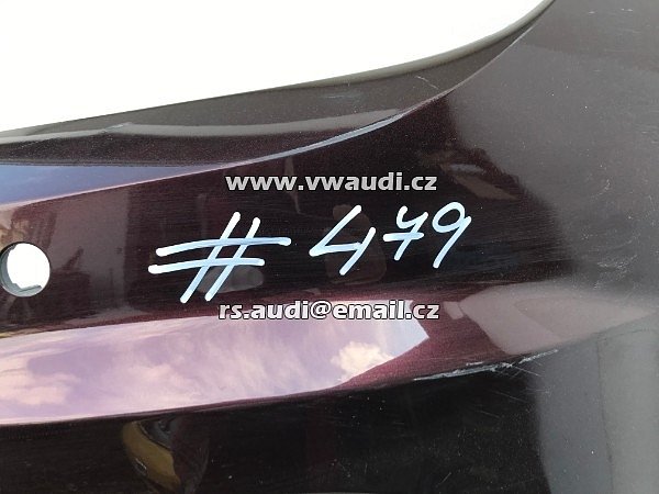 3G0 807 221 D VW Passat R Line 2015-2018 s otvory PDC 3g0807221d  Přední nárazník + PDC  - 15