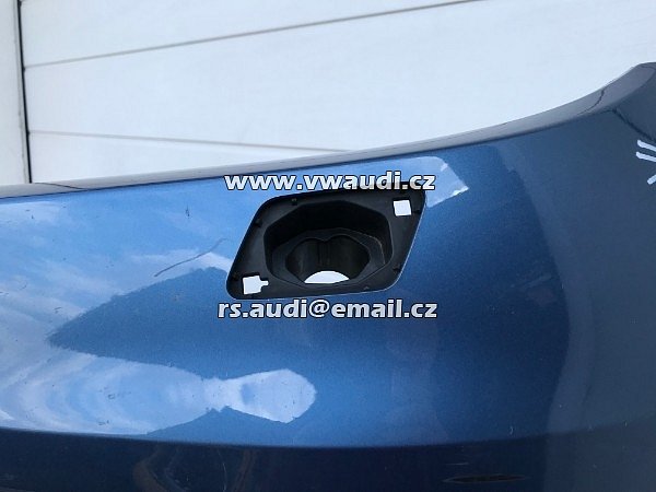 5N0 807 221K VW Tiguan 5N Facelift   přední nárazník z roku park systém otvory pdc + ostřikovače světel   PDC SRA - 26