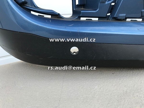 5N0 807 221K VW Tiguan 5N Facelift   přední nárazník z roku park systém otvory pdc + ostřikovače světel   PDC SRA - 21