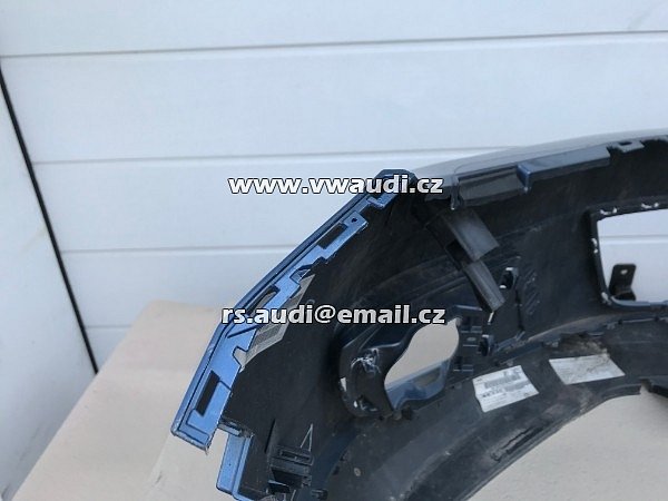 5N0 807 221K VW Tiguan 5N Facelift   přední nárazník z roku park systém otvory pdc + ostřikovače světel   PDC SRA - 2