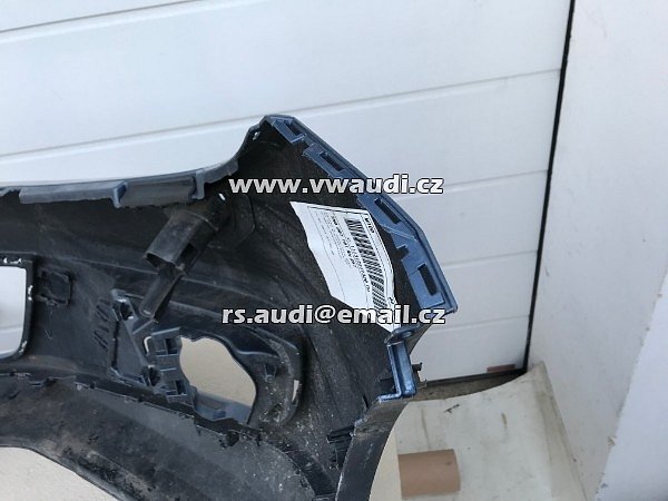 5N0 807 221K VW Tiguan 5N Facelift   přední nárazník z roku park systém otvory pdc + ostřikovače světel   PDC SRA - 10