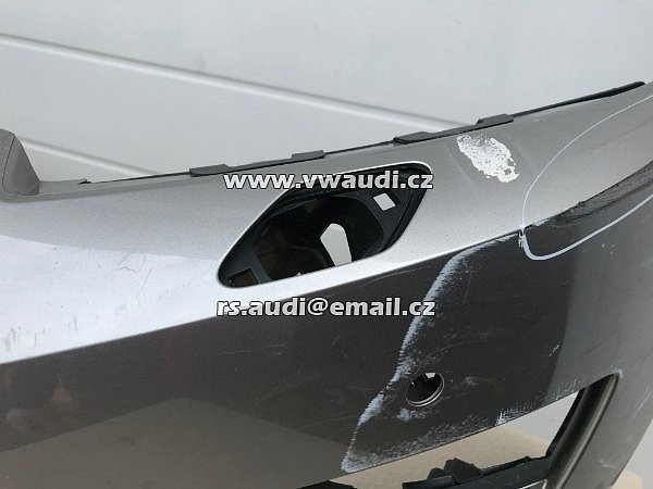 510 807 221F VW Golf Sportvan   přední nárazník park systém otvory pdc + ostřikovače světel   - 20