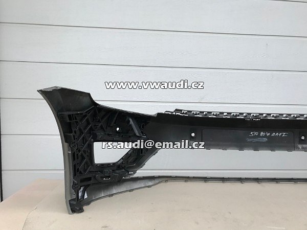 510 807 221F VW Golf Sportvan   přední nárazník park systém otvory pdc + ostřikovače světel   - 14