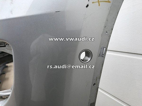 5N0 807 101 MP A7W VW Tiguan 5N Facelift   přední nárazník park systém otvory pdc + ostřikovače světel   - 27