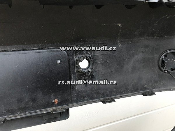 5G0807221 VW Golf VII 7 5G   přední nárazník park systém otvory pdc + ostřikovače světel ČERNÁ barva  - 8