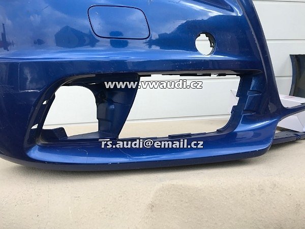 8K0 807 437D Nárazník přední A4 8K S LINE  + PDC + otvory na ostřikovače světlometů PDC/ SRA - 5