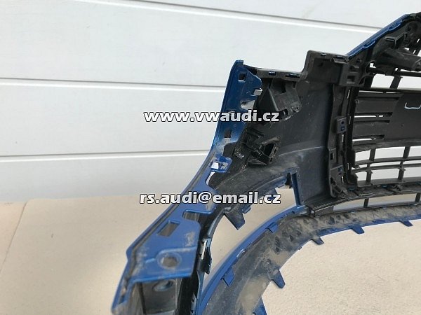 Nárazník přední Audi A3 8V Facelift  -  PDC + otvory záslepky na ostřikovače světlometů  - 24