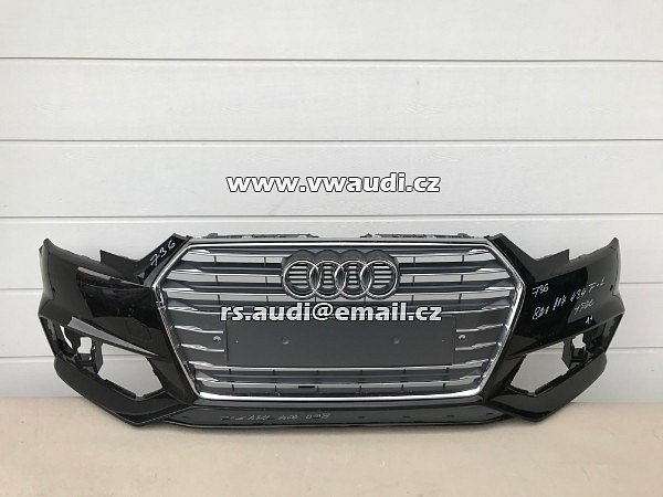 8W0 807 437F L AUDI A4 B9 S4 / S LINE 2016- (LIMUZ &amp; AVANT) PŘEDNÍ NÁRAZNÍK 8W0807437F - 14
