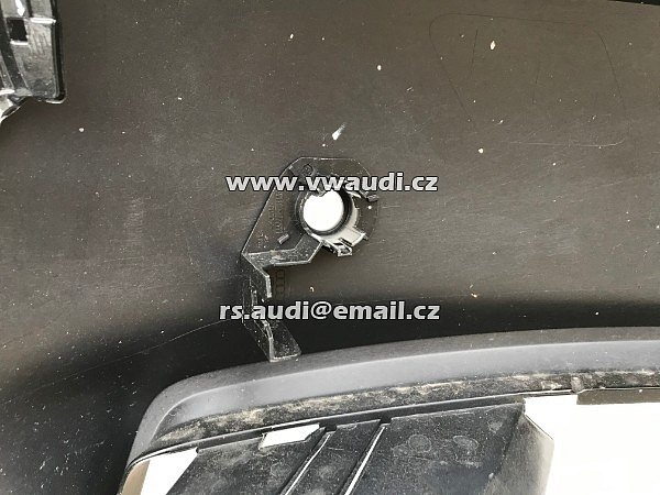 8W0 807 437F L AUDI A4 B9 S4 / S LINE 2016- (LIMUZ &amp; AVANT) PŘEDNÍ NÁRAZNÍK 8W0807437F - 16