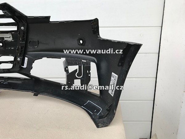 8W0 807 437F L AUDI A4 B9 S4 / S LINE 2016- (LIMUZ &amp; AVANT) PŘEDNÍ NÁRAZNÍK 8W0807437F - 15