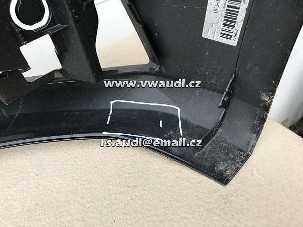 8W0 807 437F L AUDI A4 B9 S4 / S LINE 2016- (LIMUZ &amp; AVANT) PŘEDNÍ NÁRAZNÍK 8W0807437F - 10