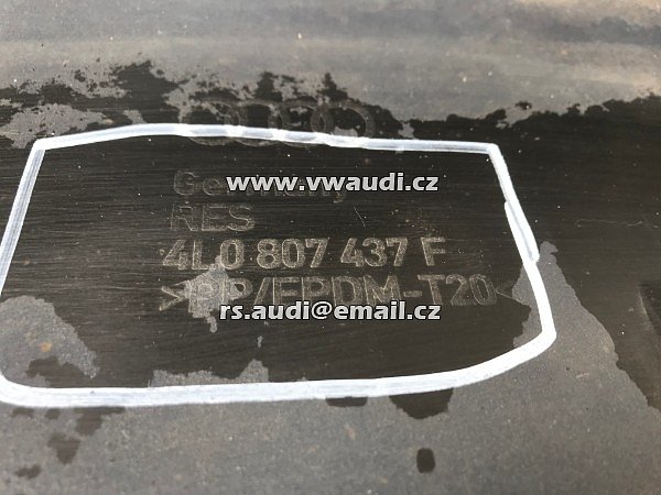 4L0 807 437F Nárazník přední V12 W12  AUDI Q7 4L - 8