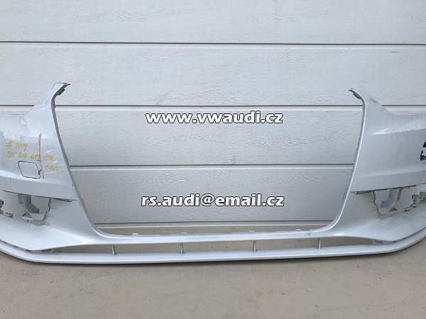 8V5 807 437 Nárazník přední    A3 8v5  8V5  Limousine (8VS, 8VM) 1.6 TDI  2014 - 2020  - s otvory na ostřikovače světlometů   - 3