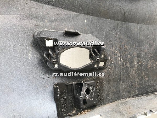  8V3 807 437 Nárazník přední  Audi A3 8V   s otvory na ostřikovače světlometů    barva bílá  - 15