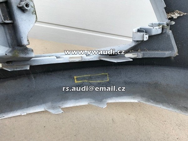  8V3 807 437 Nárazník přední  Audi A3 8V   s otvory na ostřikovače světlometů    barva bílá  - 7