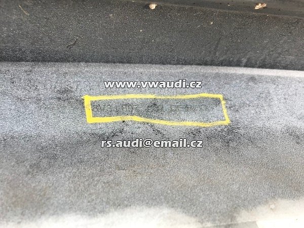  8V3 807 437 Nárazník přední  Audi A3 8V   s otvory na ostřikovače světlometů    barva bílá  - 5