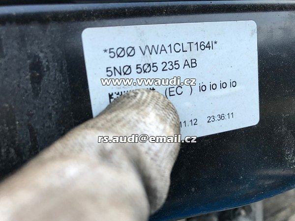 5N0 505 235AB Passat 3C B7 3AA 3AF 3AB CC Alltrack (36, B7) 2.0 TDI 4motion  zadní náprava  - 18