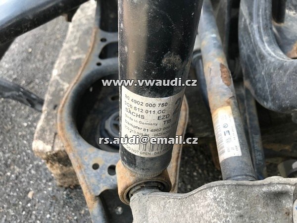5N0 505 235AB Passat 3C B7 3AA 3AF 3AB CC Alltrack (36, B7) 2.0 TDI 4motion  zadní náprava  - 13