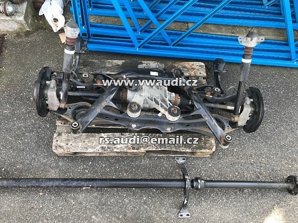  3C0 512 011 CC Passat 3C B7 3AA 3AF 3AB CC Alltrack (36, B7) 2.0 TDI 4motion zadní náprava osa 4 x 4  syncro   tlumič zadní pravý a levý  - 2