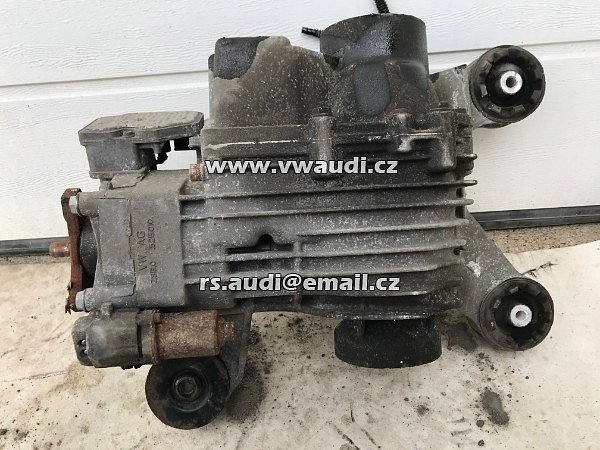 ZSB.0   525.010  Audi Q3 8U / VW Passat B6 B7 a Passat CC 3C a VW CC 3,6 V6 + 2,0 TDI    Zadní diferenciální / zadní pohon s číslem dílu   kod  - diferencialu MBD .  mbd  . M B D    diferák zadní náprava osa  - 10