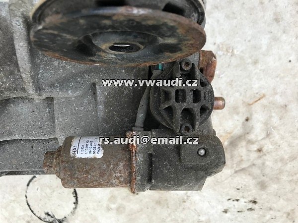 ZSB.0   525.010  Audi Q3 8U / VW Passat B6 B7 a Passat CC 3C a VW CC 3,6 V6 + 2,0 TDI    Zadní diferenciální / zadní pohon s číslem dílu   kod  - diferencialu MBD .  mbd  . M B D    diferák zadní náprava osa  - 11