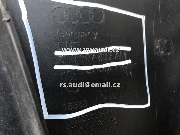 8T0 807 437 AM  Audi A5 8T 8F S-Line Facelift 8T0807437AM - 8