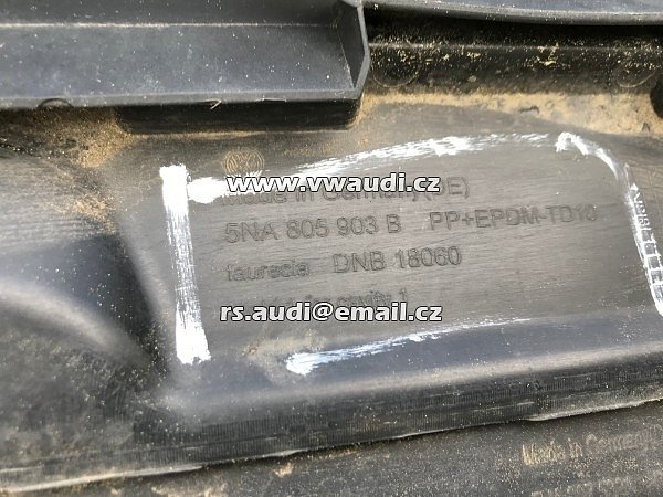 5NA 805 903B  VW TIGUAN II 5NA CROSS  SPOILER PŘEDNÍ  ORIGINÁL 5NA805903 - 7