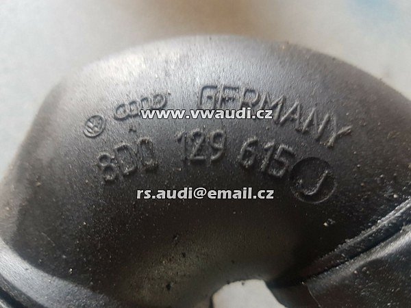 8D0 129 615 C Sací hadice VW Passat 3B Audi A4 8D / TDI / . TRUBKA PŘÍVOD VZDUCHU  - 3