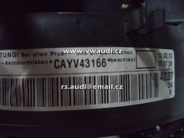  motor CAYV 1.6 TDI 77 kW, kód motoru CAYV, cayv  VW 1.6 TDI Motor * CAY V * 2013 Caddy Touran Golf Plus - 4
