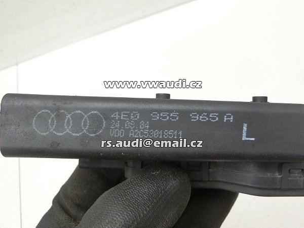 4E0 955 965A Tryska ostřikovače  Levý světlomet pro Audi A8 D3 4E  2002-2005  - 4EO 955 965 A - 2