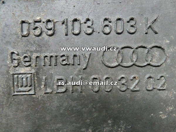  059 103 603   olejová vana střední část AUDI A6 (4B, C5) 2.5 TDI 059103603J  - 3