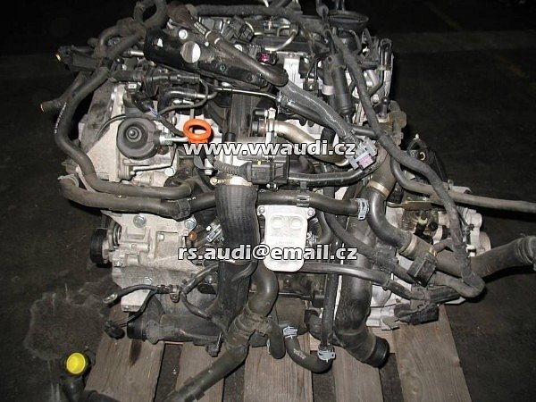 CFH cfh Agregát motor bez příslušenství  Motor CFH, CFHA, CFHB 2.0 TDI Tiguan, Touran, Caddy, Jetta, Sharan,Octavia II, Superb II, Golf VI, Passat 3AA B7 , CC,  Seat Ibiza, Leon, Altea, Alhambra, Audi A3, A4, A5, A6 - 2