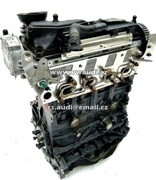 CFH cfh Agregát motor bez příslušenství  Motor CFH, CFHA, CFHB 2.0 TDI Tiguan, Touran, Caddy, Jetta, Sharan,Octavia II, Superb II, Golf VI, Passat 3AA B7 , CC,  Seat Ibiza, Leon, Altea, Alhambra, Audi A3, A4, A5, A6 - 5